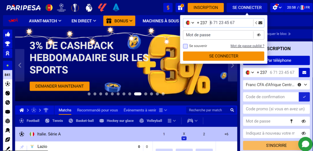 Connexion à Paripesa : comment accéder à votre compte ?